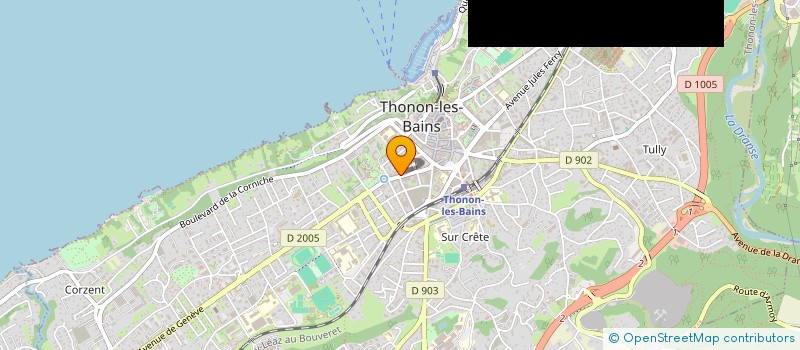 localisation de l'entreprise SARL ART'STUDIO à THONON-LES-BAINS