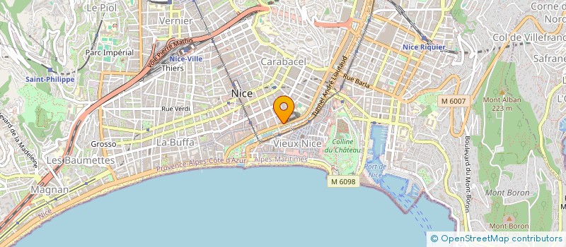 localisation de l'entreprise SARL ART'US FRANCE à NICE