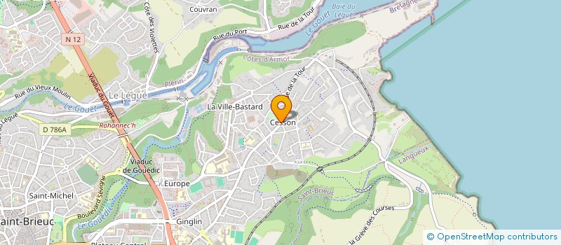 localisation de l'entreprise SARL ARTC à SAINT-BRIEUC