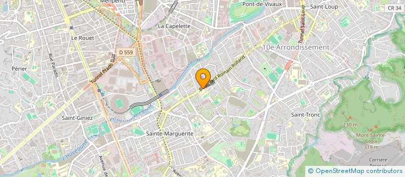 localisation de l'entreprise SARL ARTEGO BET à MARSEILLE