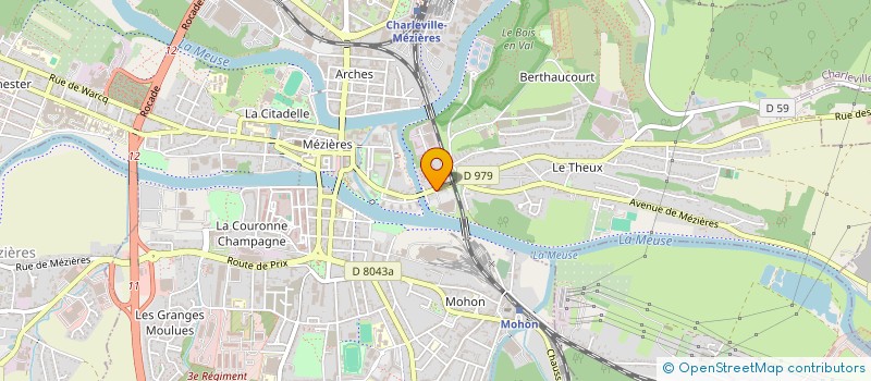 localisation de l'entreprise SARL ARTGANE à CHARLEVILLE-MEZIERES