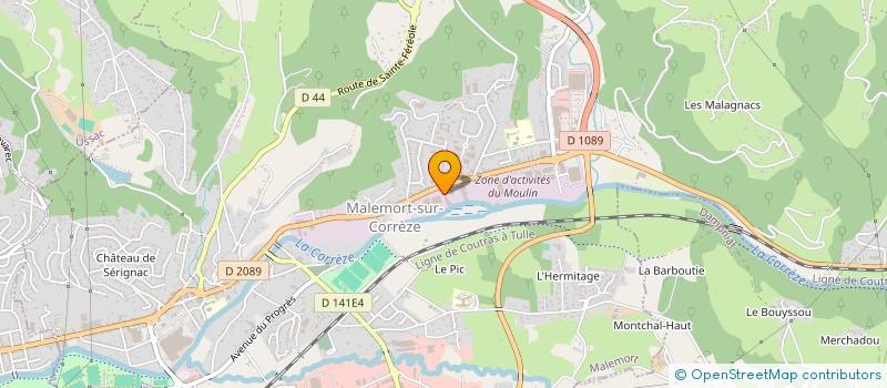 localisation de l'entreprise SARL ARTHEM  MALEMORT