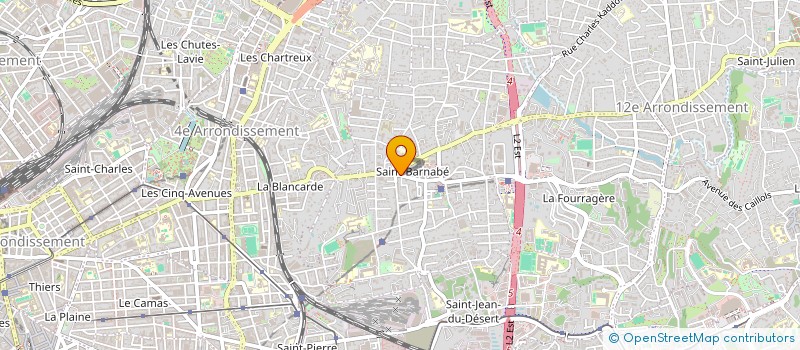 localisation de l'entreprise SARL ARTHUR ET JOAN  MARSEILLE
