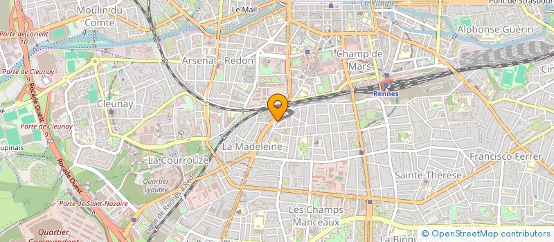 localisation de l'entreprise SARL ARTI B à RENNES