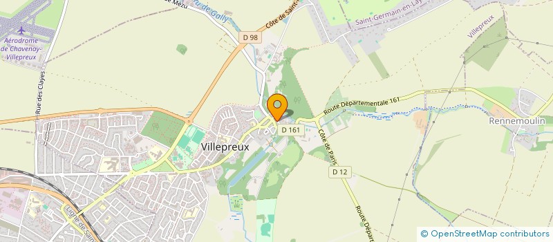 localisation de l'entreprise SARL ARTIBOIS  VILLEPREUX