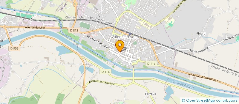 localisation de l'entreprise SARL ARTINE à VALENCE