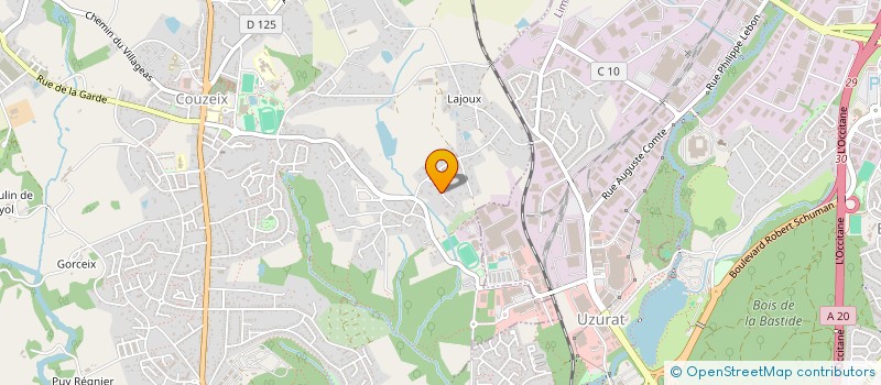 localisation de l'entreprise SARL ARTIPACK à COUZEIX