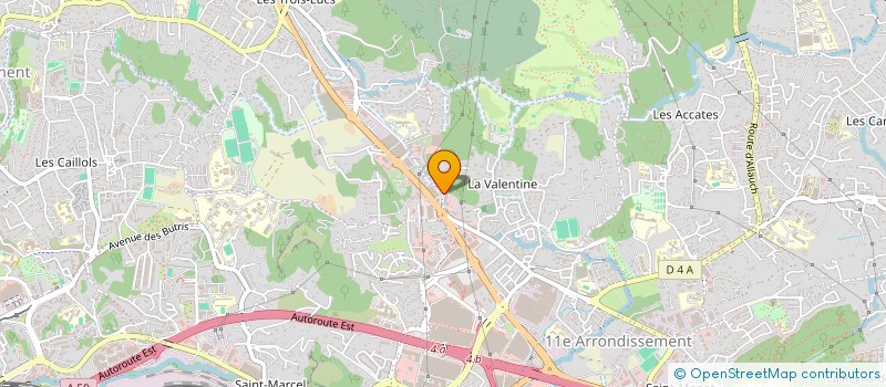 localisation de l'entreprise SARL ARTIPRO  MARSEILLE