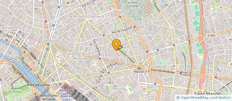 localisation de l'entreprise SARL ARTIPROD  PARIS