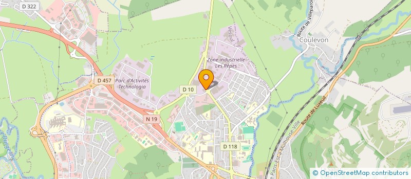 localisation de l'entreprise SARL ARTIS RESTAURATION  VESOUL