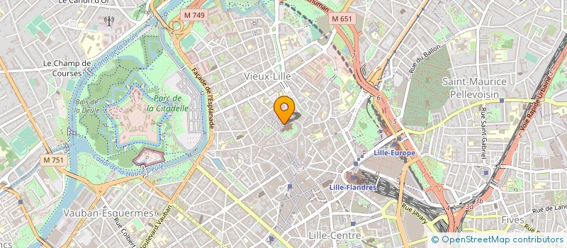 localisation de l'entreprise SARL ARTISANAT MONASTIQUE à LILLE