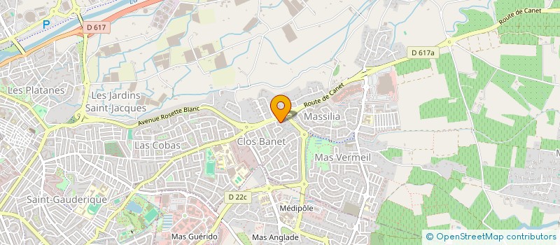 localisation de l'entreprise SARL ARTISANS BATISSEURS 66  PERPIGNAN