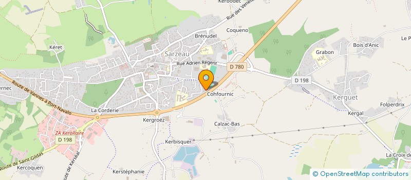 localisation de l'entreprise SARL ARTISTYLE à SARZEAU