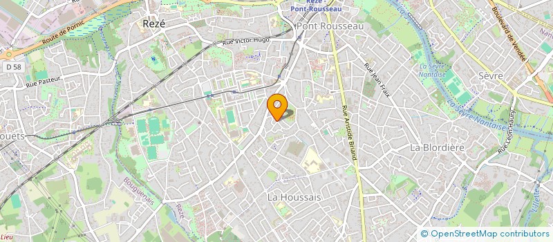 localisation de l'entreprise SARL ARTSTYL'  REZE