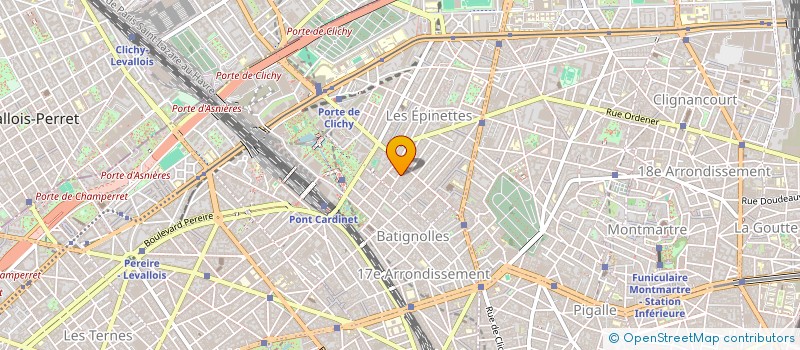 localisation de l'entreprise SARL ARTY PRESSE à PARIS