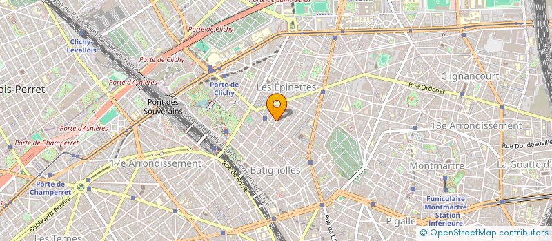 localisation de l'entreprise SARL ARUL à PARIS