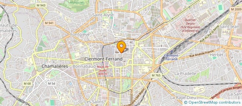 localisation de l'entreprise SARL ARVERN'DELICES à CLERMONT-FERRAND