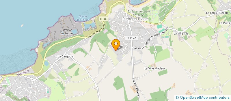 localisation de l'entreprise SARL ARVOREK TAXI  FREHEL