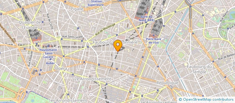localisation de l'entreprise SARL ARYA à PARIS