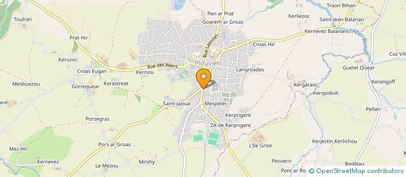 localisation de l'entreprise SARL ARZUR à PLOUVIEN