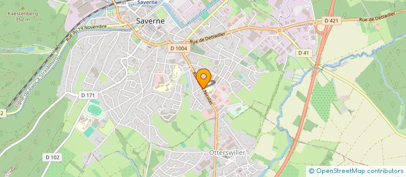 localisation de l'entreprise SARL AS AKTAS  SAVERNE