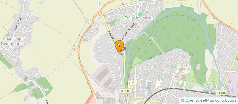 localisation de l'entreprise SARL AS BAT  CREGY-LES-MEAUX