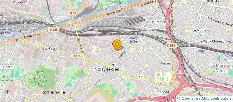 localisation de l'entreprise SARL AS BATIMENT à NOISY-LE-SEC