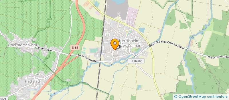 localisation de l'entreprise SARL AS DE TREFLE  HERRLISHEIM-PRES-COLMAR