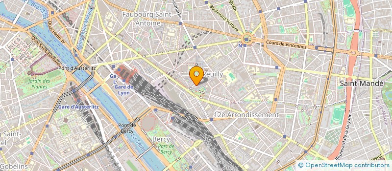 localisation de l'entreprise SARL AS POSE à PARIS