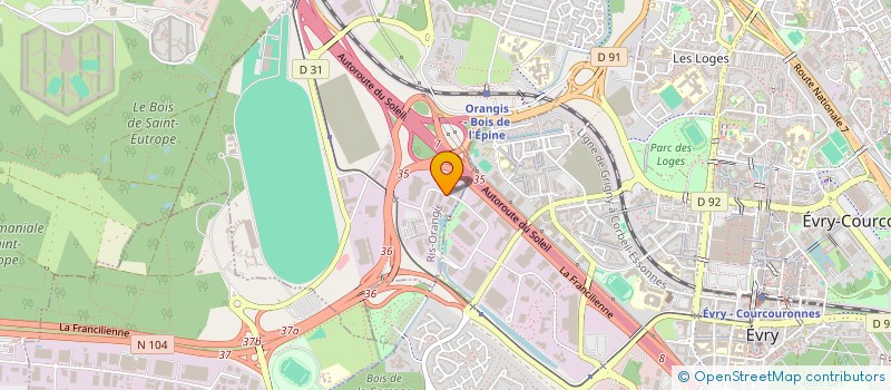 localisation de l'entreprise SARL AS2 BTP à RIS-ORANGIS