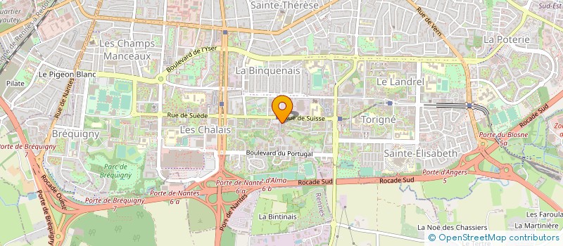 localisation de l'entreprise SARL ASABAH  RENNES