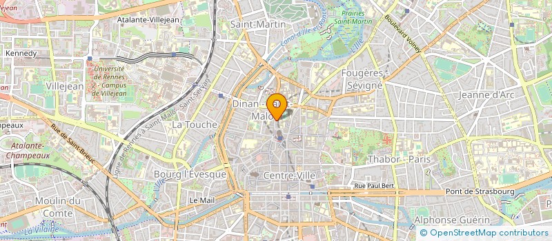 localisation de l'entreprise SARL ASAP à RENNES