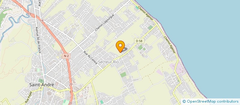 localisation de l'entreprise SARL ASC à SAINT-ANDRE