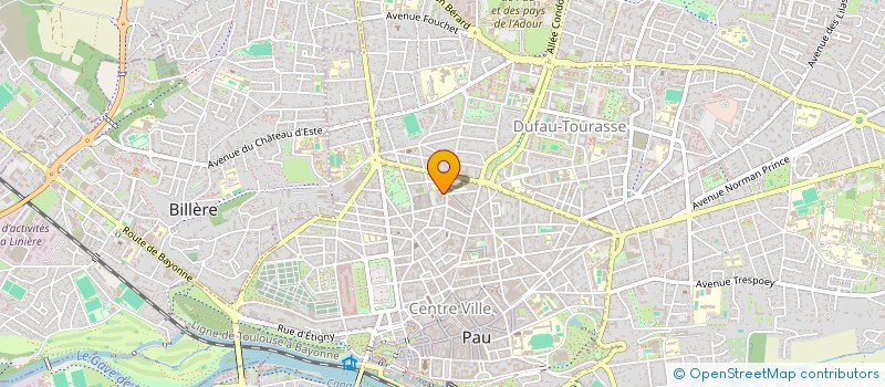 localisation de l'entreprise SARL ASCENSEUR HANDICAP SYSTEM à PAU