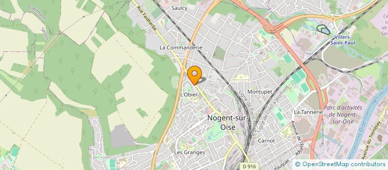 localisation de l'entreprise SARL ASCLETECH à NOGENT-SUR-OISE