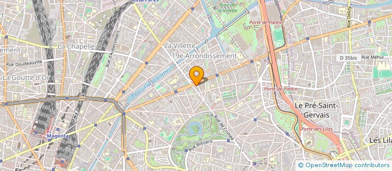 localisation de l'entreprise SARL ASHER  PARIS