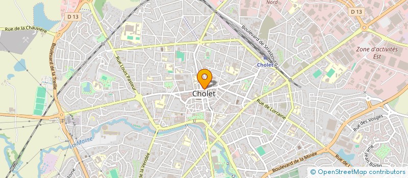 localisation de l'entreprise SARL ASIA-LI à CHOLET