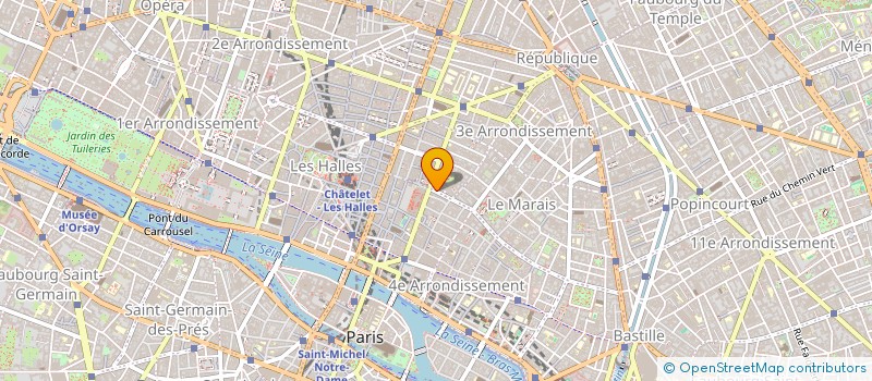 localisation de l'entreprise SARL ASIE à PARIS