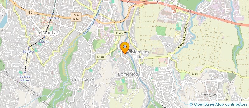 localisation de l'entreprise SARL ASJV à SAINT-DENIS