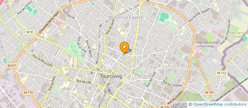 localisation de l'entreprise SARL ASN CORSELLE à TOURCOING