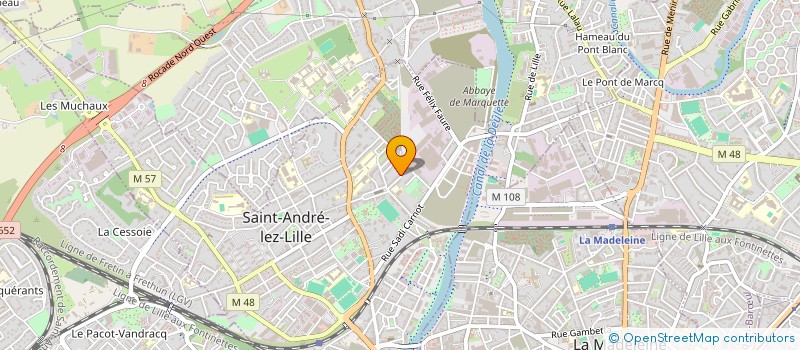 localisation de l'entreprise SARL ASPB à SAINT-ANDRE-LEZ-LILLE