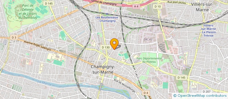 localisation de l'entreprise SARL ASPECT PR à CHAMPIGNY-SUR-MARNE