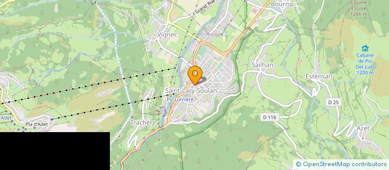 localisation de l'entreprise SARL ASPHODELE  SAINT-LARY-SOULAN