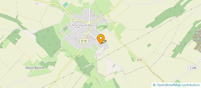 localisation de l'entreprise SARL ASR2D  HORNOY-LE-BOURG