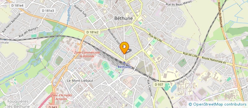 localisation de l'entreprise SARL ASSAINEO à BETHUNE