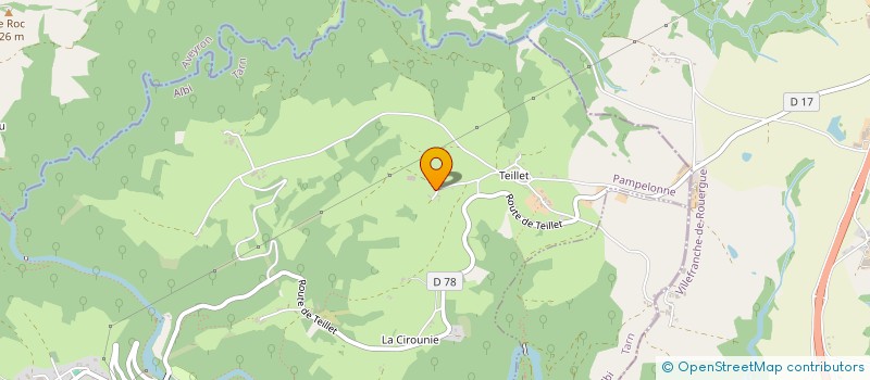 localisation de l'entreprise SARL ASSAINISSEMENT BATIMENTS ET  TRAVAUX PUBLICS TERRASSEMENTS  PAMPELONNE