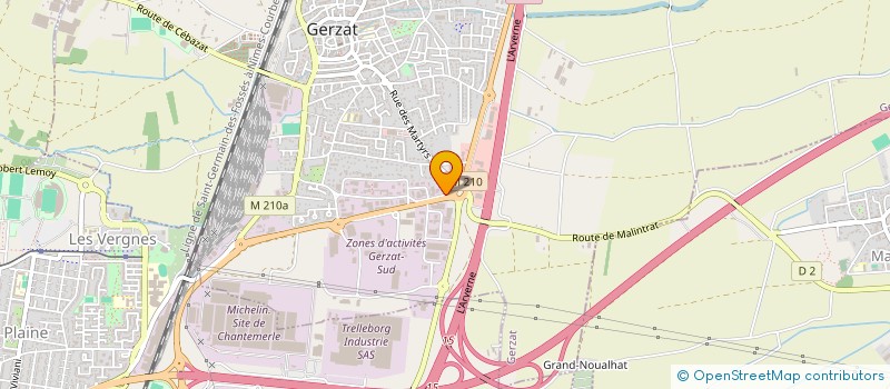 localisation de l'entreprise SARL ASSBOIS  PEUX ET COUFFOULEUX