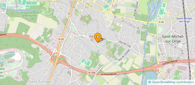 localisation de l'entreprise SARL ASSIA à LINAS