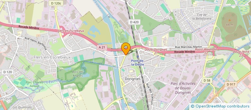 localisation de l'entreprise SARL ASSISTANCE EUROP CLEAN  FLERS-EN-ESCREBIEUX