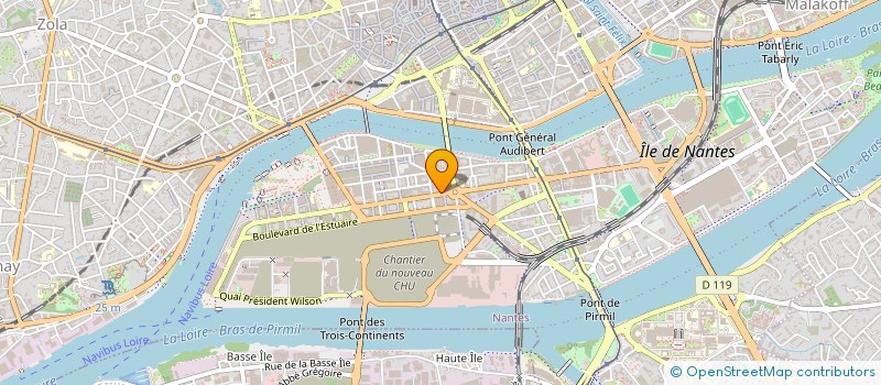 localisation de l'entreprise SARL ASSO NETTOYAGE à NANTES